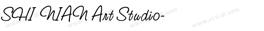SHI NIAN Art Studio字体转换